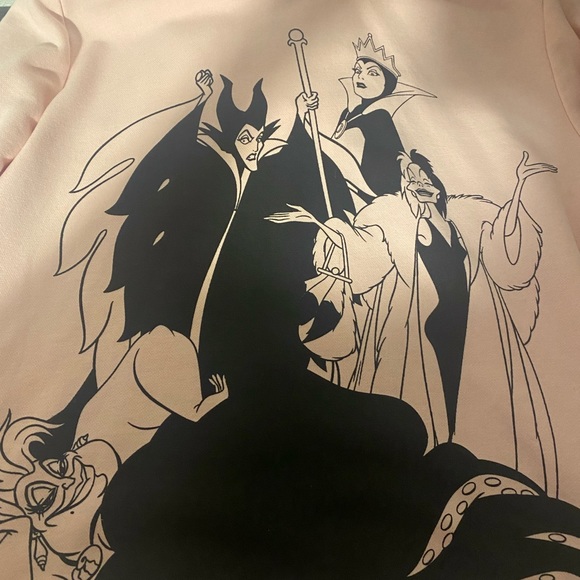 Retired Cakeworthy Disney Villains Pink Hoodie - Picture 2 of 6